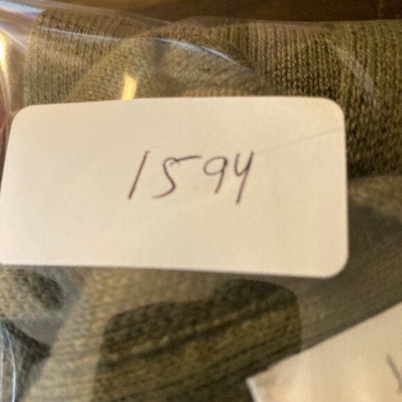 Womens J Jill Linen Blend Button Cardigan Green M Tall Linen Rayon - Picture 9 of 9